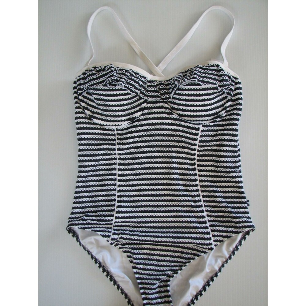 NAUTICA Cruise Director Underwire Maillot One Piece Swim Bathing Suit 10
